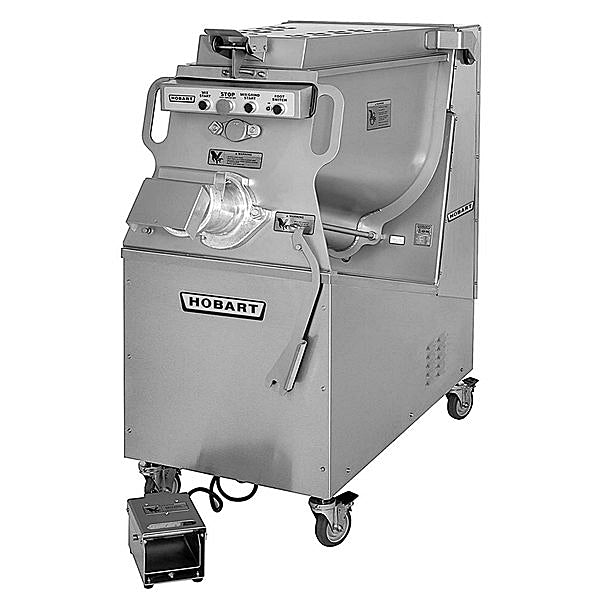 Hobart Meat Mixer & Grinder with Air-Drive Foot Switch Operation 200LBS Capacity, MG2032-1