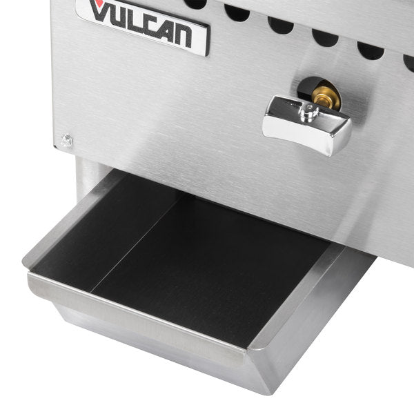 Vulcan Natural Gas 24" Countertop Griddle with Manual Controls VCRG24-M1