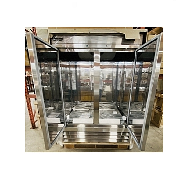 53" Double Door Stainless Steel Solid Door Freezer WC-2DSF-HC