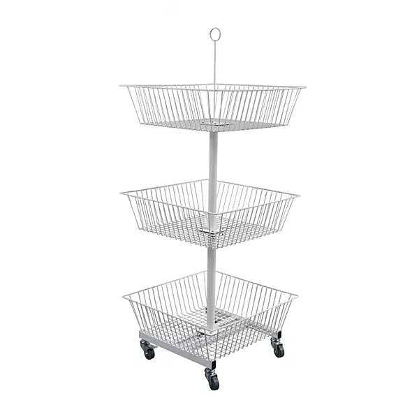 3 Tier Square Basket Display HBR-3092