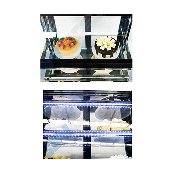 60" CHEF Floor Display Pastry Cooler 20.4 Cu.Ft., VERA-150DS