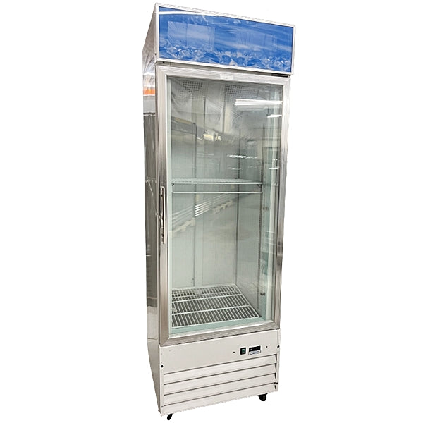 USED 27" Stand-Up Single Glass Door Freezer FOR01640
