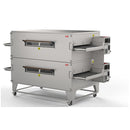 45'' XLT Double Deck Natural Gas Pizza Conveyor Oven XLT4455-1B-2