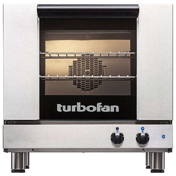 Turbofan Single Deck Half Size Electric Convection Oven with Mechanical Controls E23M3