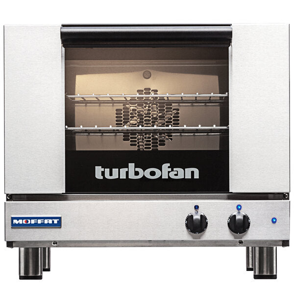 Turbofan Single Deck Half Size Electric Convection Oven with Mechanical Controls ﻿E22M3