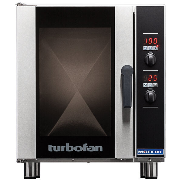 Turbofan Single Deck Half Size Electric Digital Convection Oven with Steam Injection E33D5
