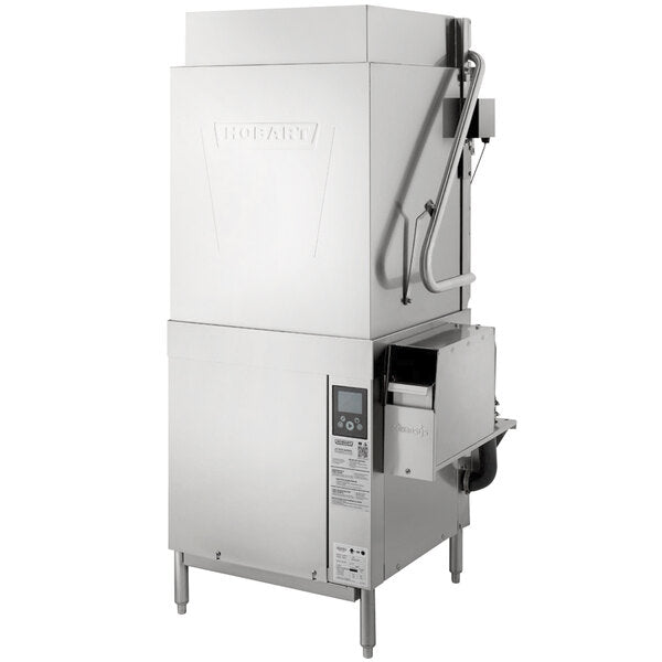 Hobart High Temperature Door-Style Ventless Tall Electric Dishwasher with Automatic Soil Removal and Booster Heater AM16VLT-ADV-2