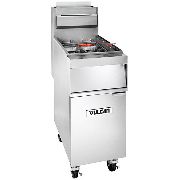 Vulcan Natural Gas 120,000BTU Floor Fryer 1GR45M