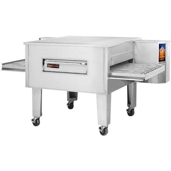 Sierra Range Natural Gas 32" Wide Belt, 48" Cooking Chamber Conveyor Pizza Oven C3248G
