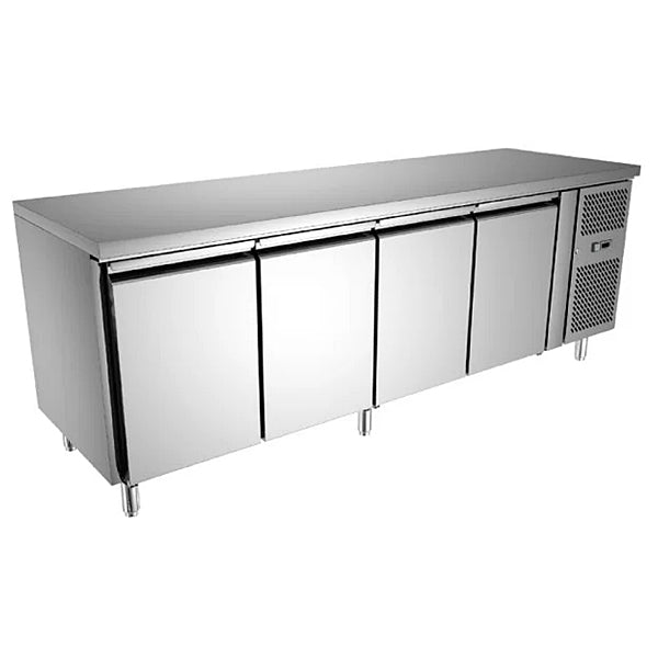 88'' CHEF 4 Solid Door Undercounter Freezer GN-4100BT