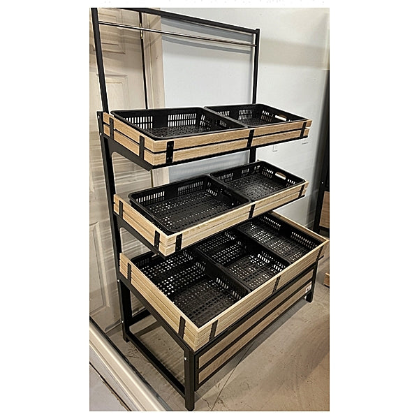 54'' Fruit & Vegetable Single Side Rack HBR-3002