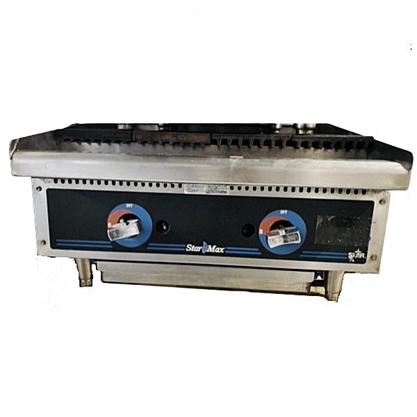 USED 24" Starmax Gas Charbroiler FOR01435