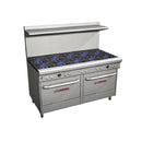 60" Southbend Ultimate Gas Range 10 Burner & 2 Ovens X-4601DD