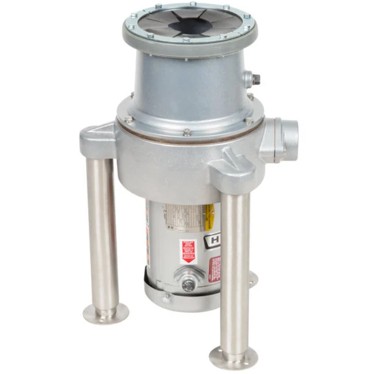 Hobart Commercial Garbage Disposer With Adjustable Flanged Feet - 2 Hp, 208-230/460V Fd4/200-1