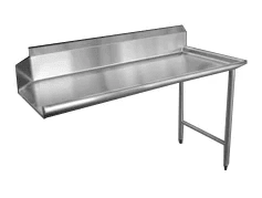 26" Left Side Clean Dish Table
