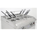 Omcan Double Tank Electric Pasta Cooker with Two 9L Capacity 41883