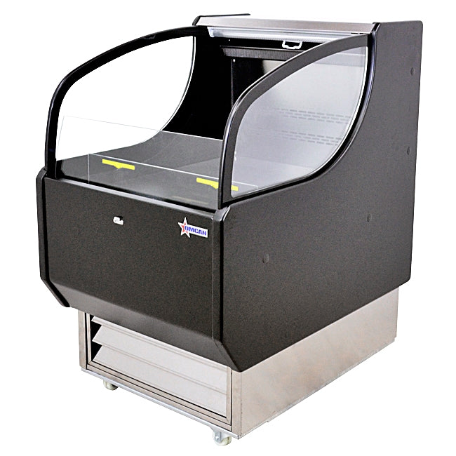26" Omcan Open Refrigerated Display Case 6.6 Cu.Ft. 44379
