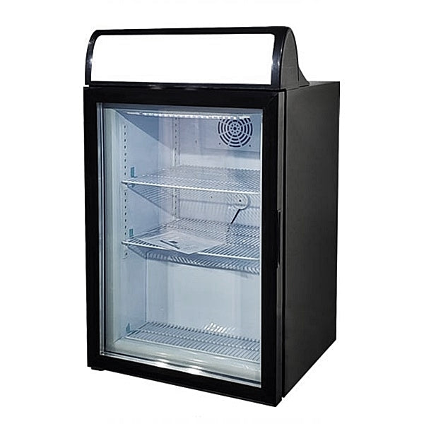 23'' Omcan Countertop Display Freezer with Top Lightbox 3.4 Cu.Ft., 44526