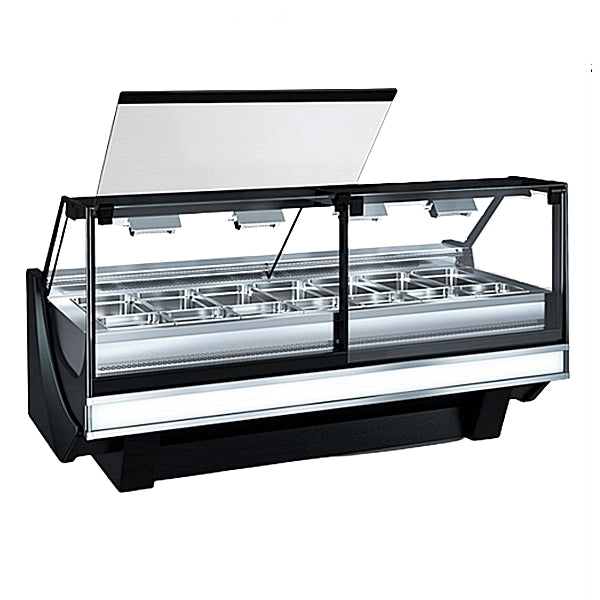 74'' Alaska-Line Heated Display Showcase HIT-185-1