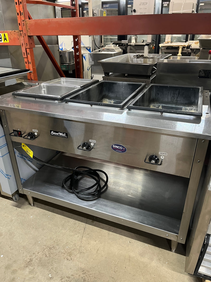 Vollrath Electric Three Pan Hot Food Table Used FOR01686