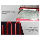 37" CHEF Curved Glass Countertop Display Warmer JI-109