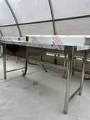 59'' CHEF One Tub Sink with Centre Drain & Left Drainboard CH-2021