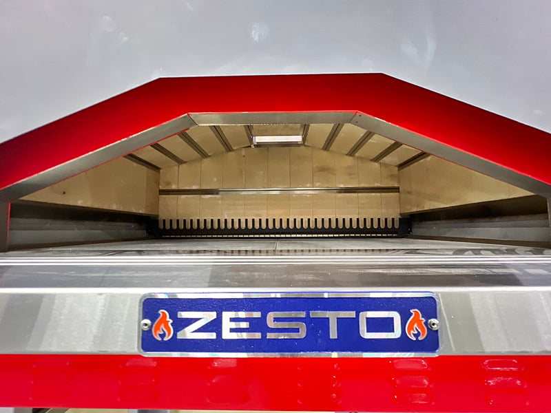 Zesto Open Brick Deck Pizza/ Bake Oven Gas 312SS-OB