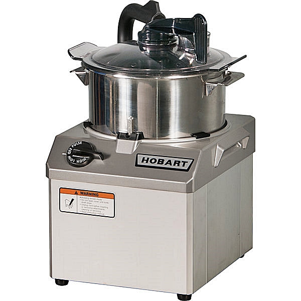 Hobart 6 Qt. Stainless Steel Batch Bowl Food Processor HCM62-1