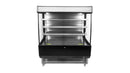 51" Three (3) Shelf Grab-and-Go Open Refrigerated Floor Self-Serve Merchandiser, 27.2 cu.ft (770 L), Black 44377