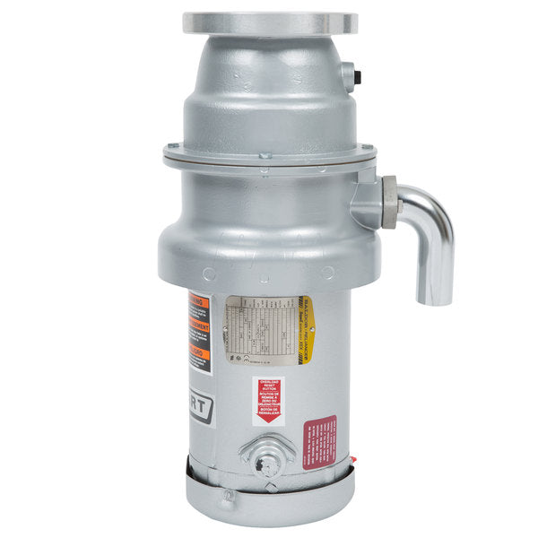 Hobart Commercial Garbage Disposer With Long Upper Housing - 1 1/4 Hp, 208-240/480V Fd4/125-2