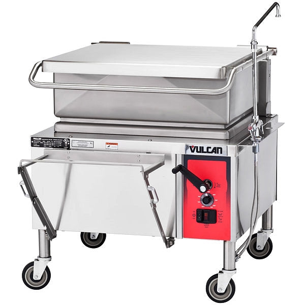 Vulcan Electric Manual Tilt Braising Pan / Tilt Skillet 40 Gallon, VE40