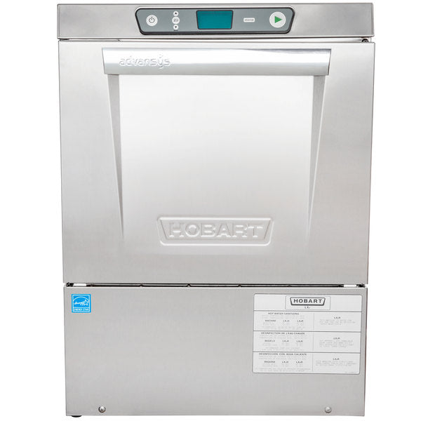 Hobart Advansys Undercounter Dishwasher with Energy Recovery Hot Water Sanitizing LXER-2