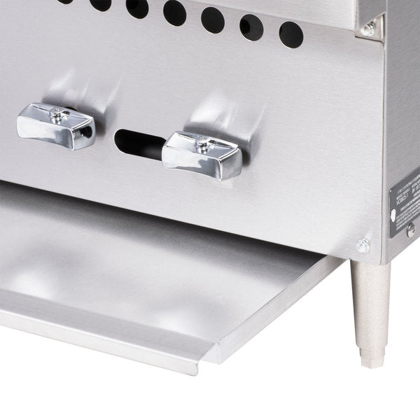 25" Vulcan Gas Countertop Radiant Charbroiler VCRB25