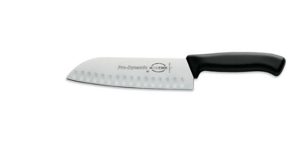 F.Dick Prodynamic Santoku Knife Kullenschliff Black 7" 8544218K