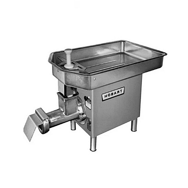 Hobart Meat Chopper with Removable Feed Pan 35-40LBS, 4732A-10-STD