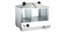 Omcan 18" Hotdog Steamer And Bun Warmer 200 Hotdogs Capacity 43215