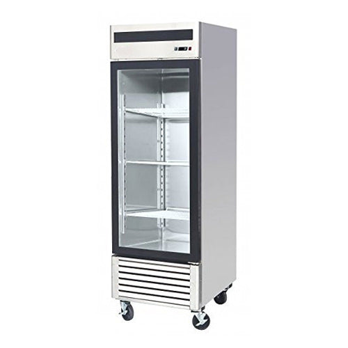27″ EFI Single Glass Door Cooler 19.4 Cu.Ft., C1-27GDSVC
