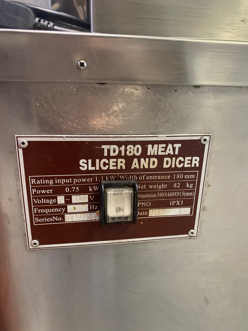 Automatic Electric Meat Slicer and Dicer Used FOR01615
