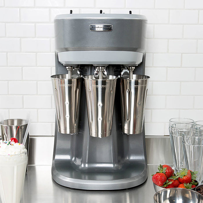 Hamilton Beach Triple-Spindle Drink Mixer Milkshake Maker HMD400
