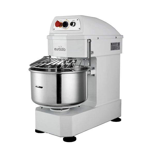 Eurodib Commercial 20Qt. Spiral Dough Mixer LM20T