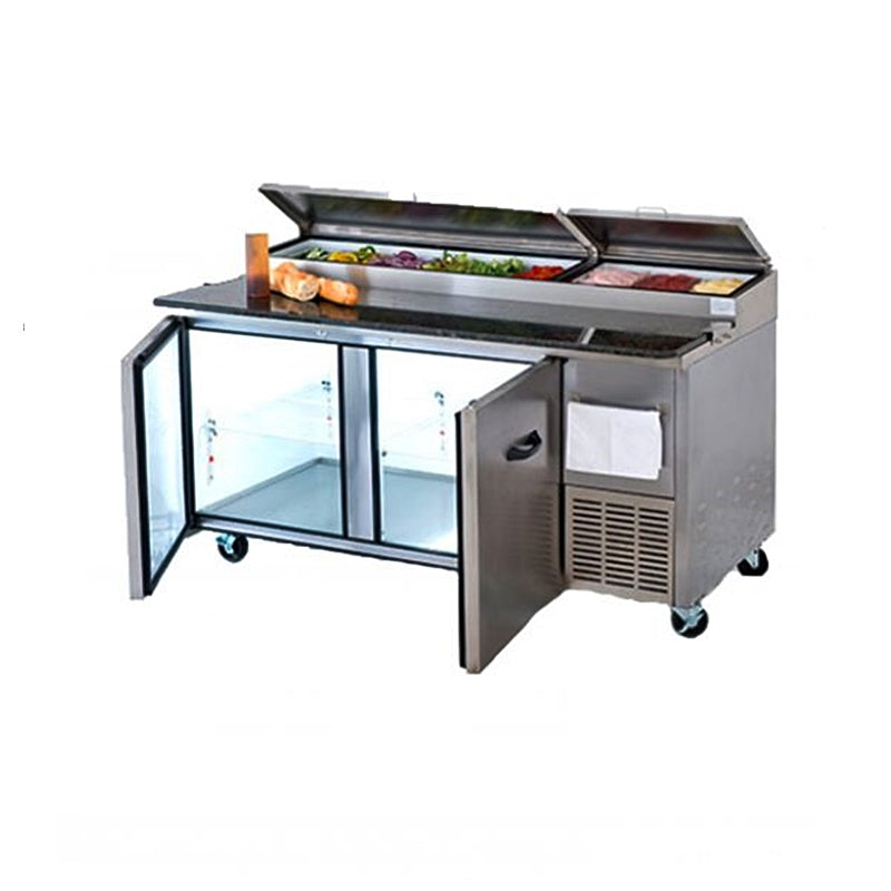 67'' Pro-Kold Double Door Pizza Prep Table PPT-67-11