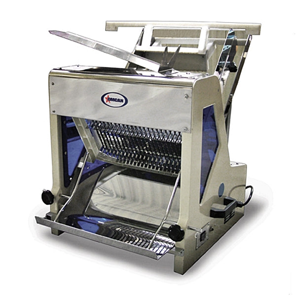 Omcan Commercial Heavy Duty Automatic Bread Slicer 44249