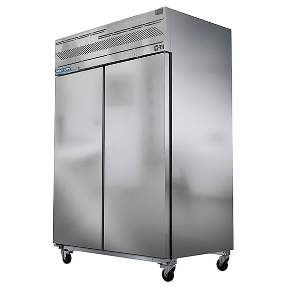 55'' Pro-Kold Double Solid Door Cooler 46.3 ft3 SSC-45-2DS