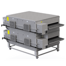 38'' XLT Double Deck Natural Gas Pizza Conveyor Oven XLT3870-2B-2