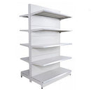 White Double Side Heavy Duty Gondola Shelves YSD-S002A