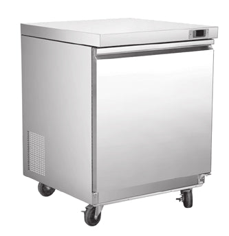 29" CHEF Single Door Under Counter Freezer TUC-29BFT