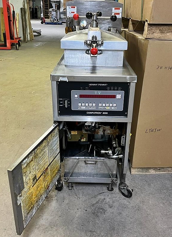 COMPUTRON 8000 USED Henny Penny Pressure Gas Fryer FOR01735