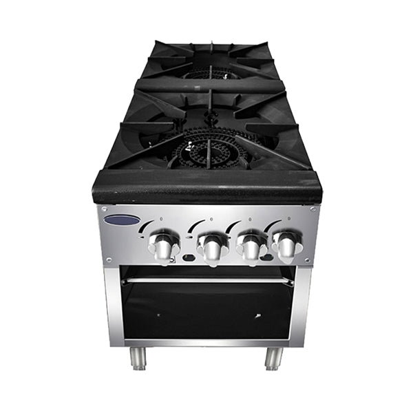 18'' CHEF Double Stock Pot Burner ATSP-18-2