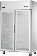 52" EFI Double Glass Door Display Freezer 43.2 Cu.Ft., F2-52GDSVC