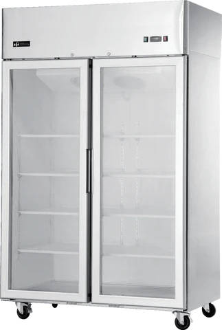 52" EFI Double Glass Door Display Freezer 43.2 Cu.Ft., F2-52GDSVC